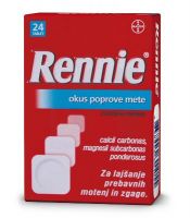 Rennie 680 mg/80 mg, 24 žvečljivih tablet