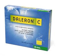 Daleron C zrnca,  10 X 500 mg