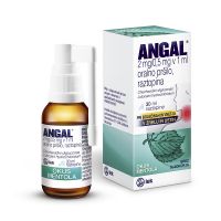 Angal 2 mg/0,5 mg v 1 ml oralno pršilo, raztopina