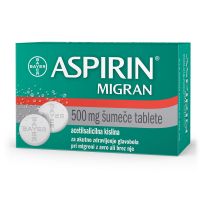 Aspirin migran 500 mg (12 šumečih tablet)