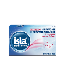 Isla Medic Voice pastile, 20 pastil
