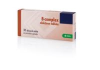 B-complex obložene tablete, 30 kos