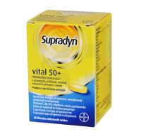 Supradyn vital 50+ filmsko obložene tablete, 30 tablet
