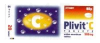 Plivit C, tablete 500 mg