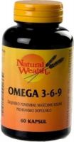 Natural Wealth Omega 3-6-9, 60 kapsul