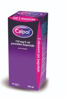 Calpol suspenzija 120 mg/5 ml, 140 ml