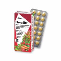 Floradix zeliščne tablete z železom in vitamini, 84 tbl