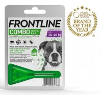 Frontline Combo Dog, kožni nanos za velike pse (20-40 kg) - 1 pipeta (2,68 ml)