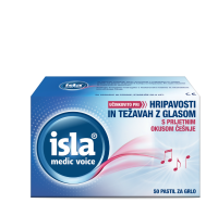 Isla Medic Voice pastile, 50 pastil