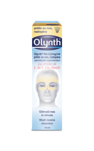 Olynth HA 0,5 mg/ml pršilo za nos za otroke, 10 ml